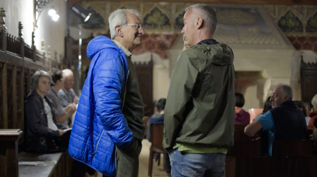 2017-08-13 Gran Paradiso Film Festival a Introd - Luciano Violante e Vittorio Anglesio - Archivio FGP 2017-08-13 Gran Paradiso Film Festival a Introd - Vittorio Anglesio e Corrado Brunet - Archivio FGP