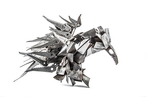 scultura gianni bersezio2 la montagna che non c'è scultura gianni bersezio